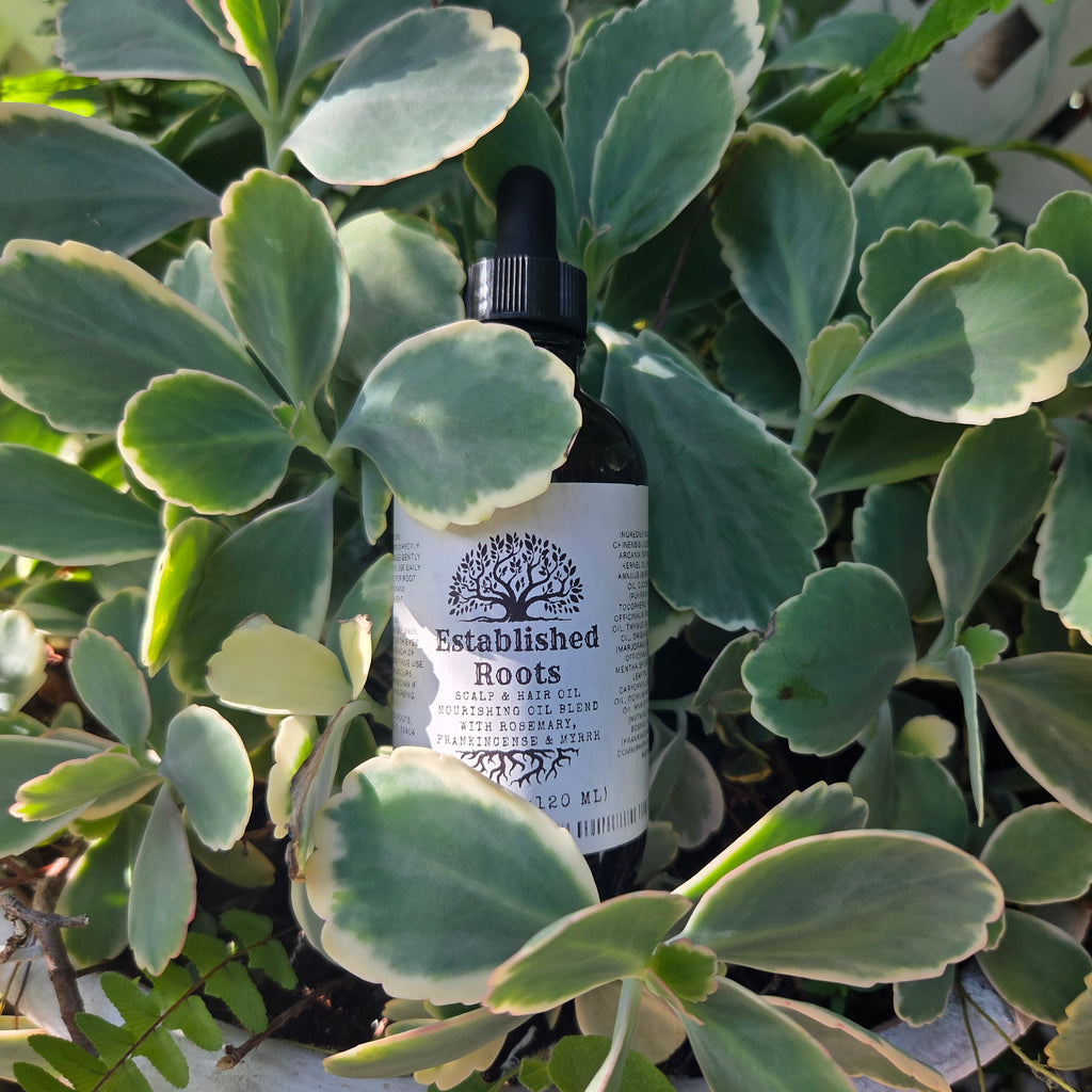 Natural Multi-Oil Blend for Hair & Scalp Growth Support | Rosemary, Argan, Jojoba