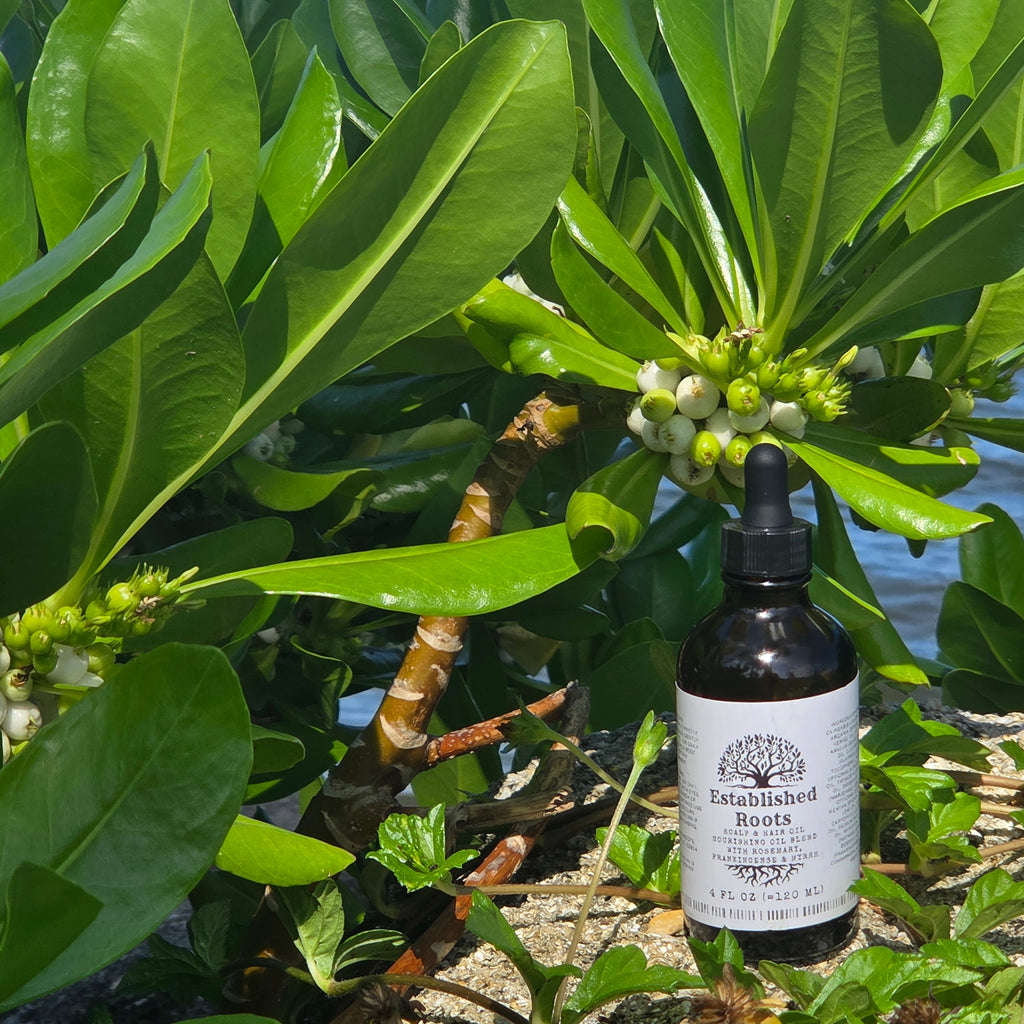 Natural Multi-Oil Blend for Hair & Scalp Growth Support | Rosemary, Argan, Jojoba