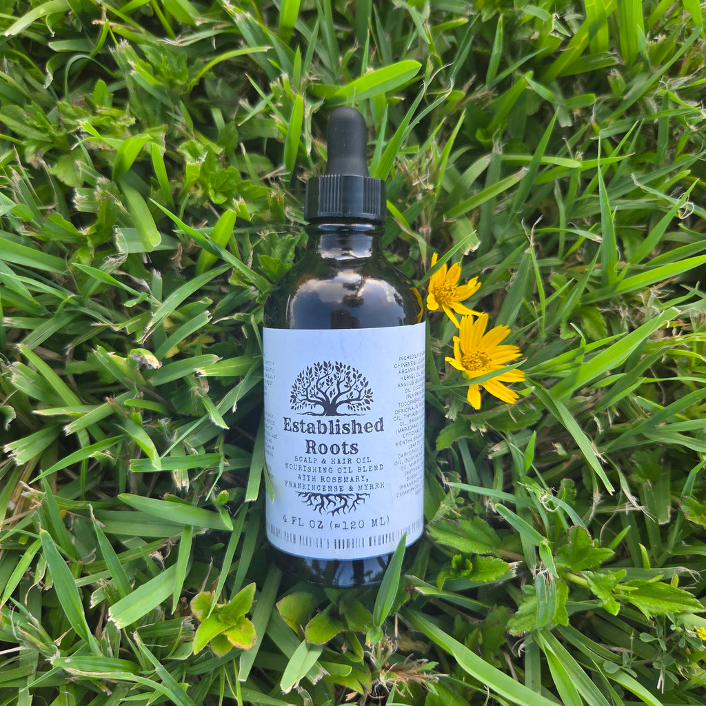 Natural Multi-Oil Blend for Hair & Scalp Growth Support | Rosemary, Argan, Jojoba