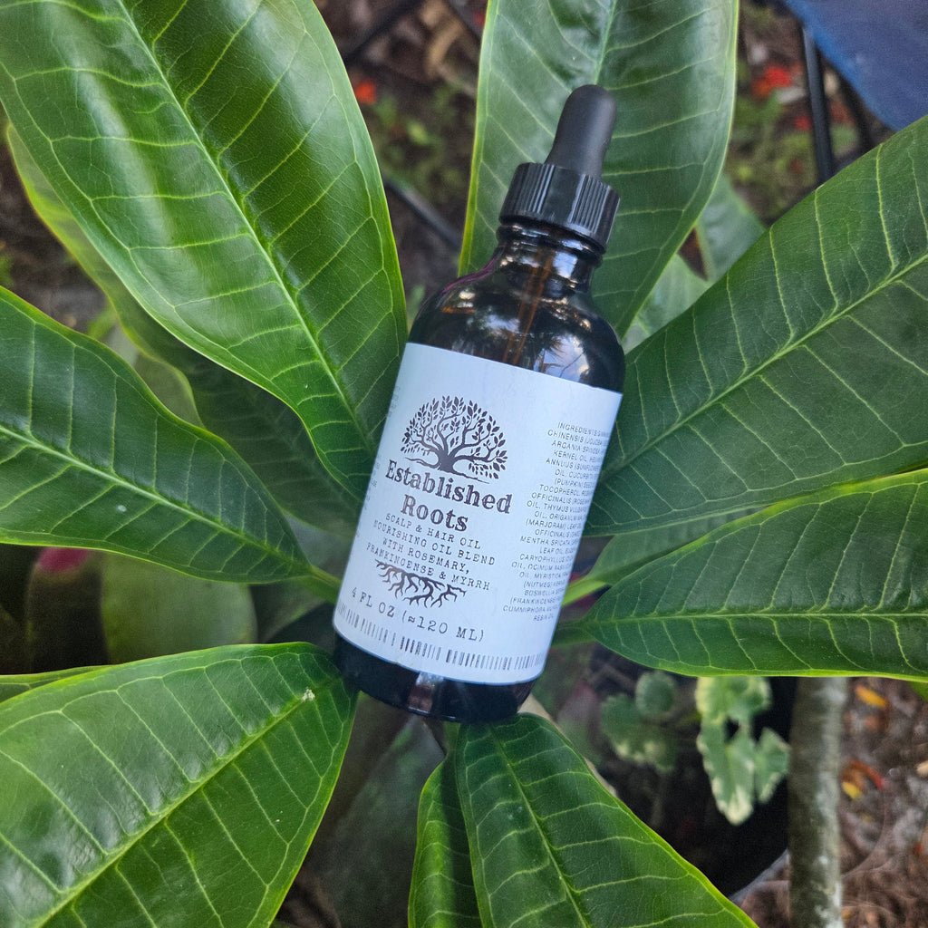 Natural Multi-Oil Blend for Hair & Scalp Growth Support | Rosemary, Argan, Jojoba