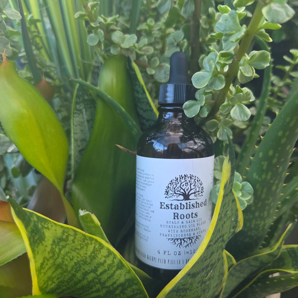 Natural Multi-Oil Blend for Hair & Scalp Growth Support | Rosemary, Argan, Jojoba